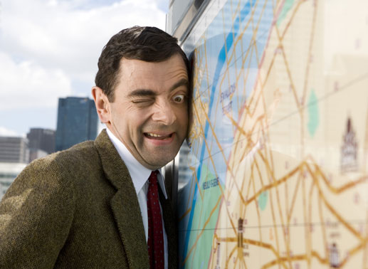 Star-Comedian Rowan Atkinson alias Mr. Bean reist an die Côte d'Azur. Bild: Sender