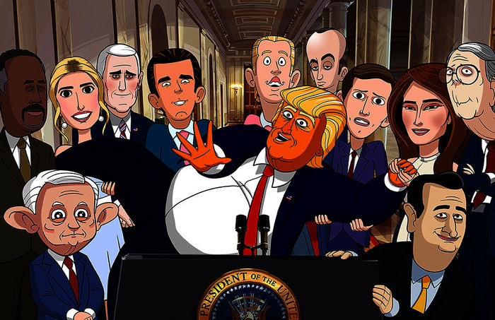 Our Cartoon President. Bild: Sender / Showtime Networls Inc. All rights reserved / Sky
