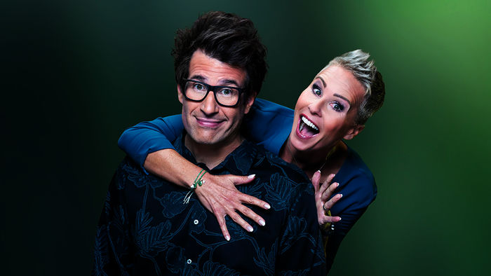Daniel Hartwich, Sonja Zietlow. Bild: Sender / TVNOW / Stephan Pick