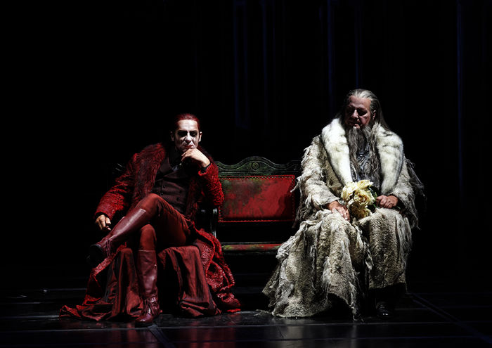 Hans Peter Kammerer; Albert Dohmen in „Der Freischütz“. Bild: ORF/Wiener Staatsoper/Michael Pöhn