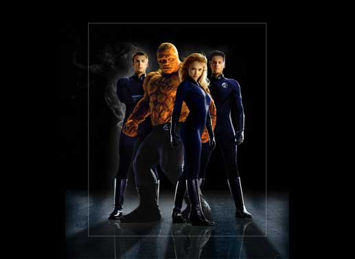 Die Fantastic Four. Bild: Sender/Constantin