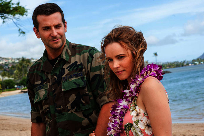 Bradley Cooper (Brian Gilcrest), Rachel McAdams (Tracy Woodside). Bild: Sender / ORF / PRO7 / Columbia Pictures/Neal Preston