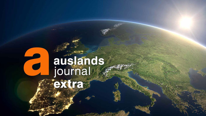 Logo der Sendung "auslandsjournal extra". Bild: Sender / ZDF / Autorenkombinat 