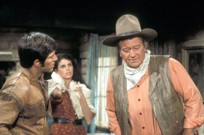 Rio Lobo: John Wayne in der Rolle des Rächers. Bild: Sender/ard-degeto