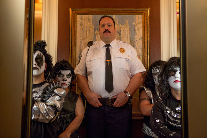 Kevin James in „Der Kaufhaus Cop 2“. Bild: Sender/ Columbia Pictures