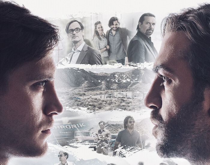 Tausend Zeilen: Jonas Nay (Lars Bogenius), Elyas M&rsquo;Barek (Juan Romero). Bild: Sender / OR / Pro7 / UFA Fiction GmbH / Gesellschaft f&uuml;r Feine Filme mbH / Warner