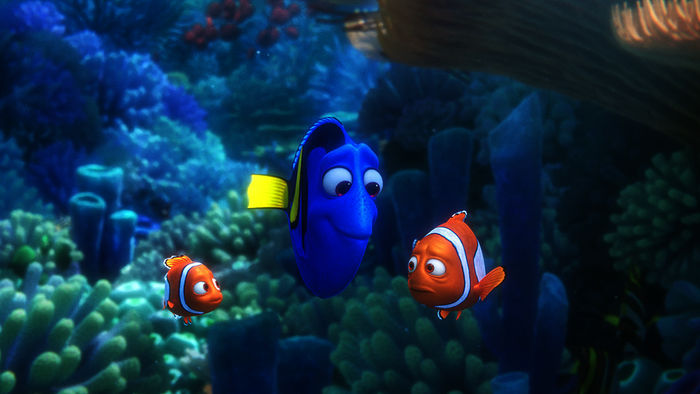 Die ultra-vergessliche Dorie, die Doktorfisch-Freundin von Nemo und Marlin, hat plötzlich bruchstückhafte Erinnerungen an ihre Kindheit. Bild: Sender / Disney / Pixar