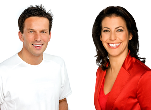 Martin Ferdiny und Ute Pichler präsentieren das ORF-Mittagsmagazin. Bild: Sender