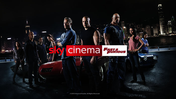 Sky Cinema Fast & Furious. Bild: Sender / Sky / 2013 Universal Studios. All Rights Reserved. 