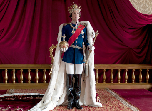 Die Proklamation König Ludwig II. (Sabin Tambrea). Bild: Sender / Bavaria Film / Warner Bros. / Stefan Falke