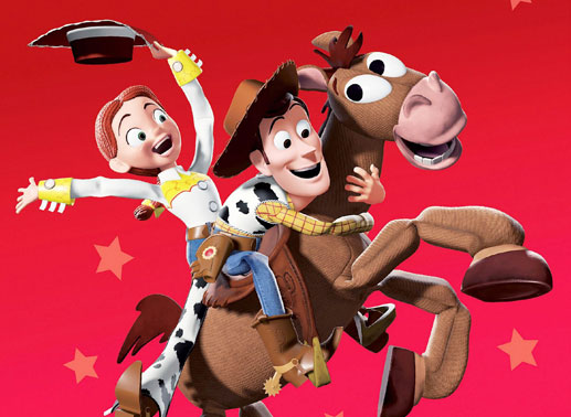 Ab ins neue Abenteuer: Cowgirl Jessie und Cowboy Woody. Bild: Sender/Pixar