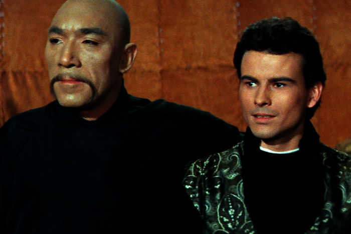 Marco Polo (Hans Buchholz) und der Kublai Khan (Anthony Quinn). Bild: Sender / HR / ARD Degeto / CCC Filmkunst