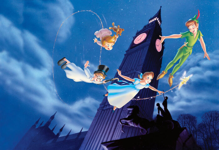 Peter Pan. Zeichenfilmklassiker von Walt Disney. Bild: Sender/Disney