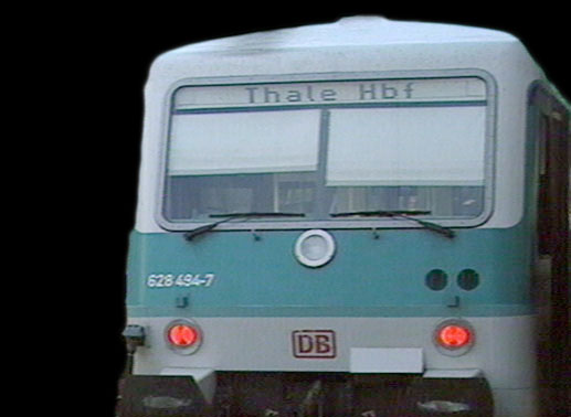Eine Zugfahrt. Bild: RBB