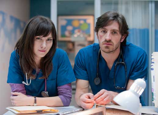 Dr. Jordan Alexander (Jill Flint) und Dr. TC Callahan (Eoin Macken) Bild: Sender / Sony Pictures Television