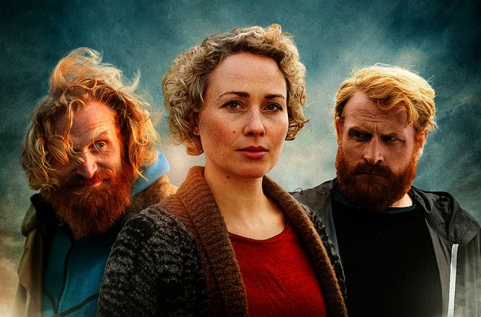 Kristofer Hivju (Rolle Erik und Adam), Rebekka Nystabakk (Ingrid). Bild: Sender / ARD Degeto / Nordisk Film Production AS 