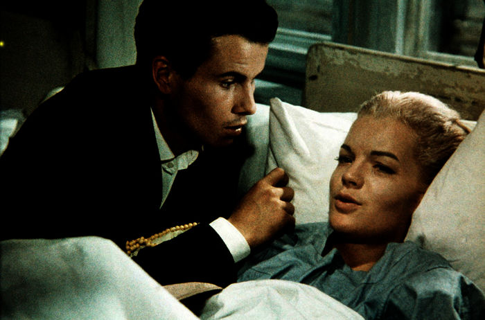 Monpti (Horst Buchholz) und Anne-Claire (Romy Schneider). Bild: Sender / BR / Kirch Media GmbH