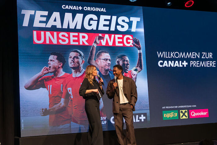 Teamgeist – Unser Weg. Die vierteilige Sport-Doku mit David Alaba von Canal+. Bild: Canal+ / Kurt Patzak