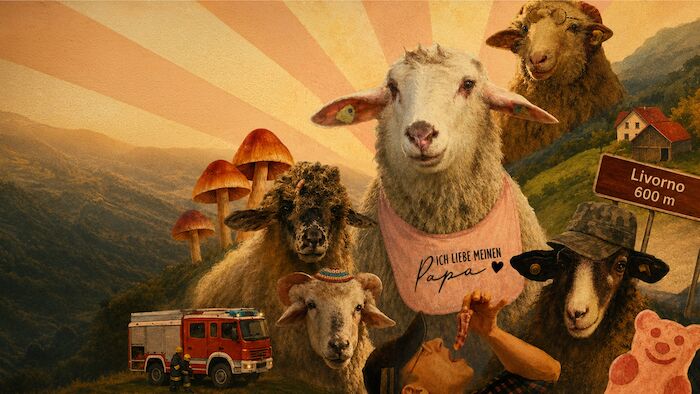 Sheep: Keyvisual. Bild: Sender / ZDF und Horse&Fruits 