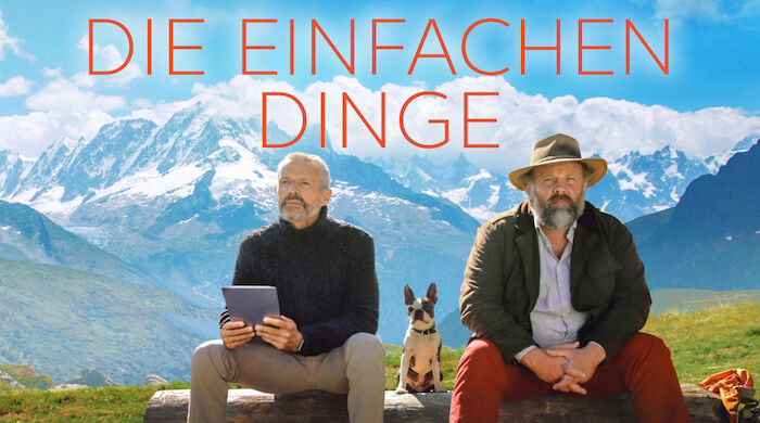 Die einfachen Dinge: Smartphone-Junkie vs. Handwerker: Vincent (Lambert Wilson, li.) und Pierre (Grégory Gadebois, re.) trennen auch auf kurze Distanz Welten. Bild: Sender / Neue Visionen Filmverleih