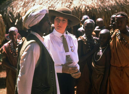 Meryl Streep im fernen Afrika – ein Oscar-Erfolg. Bild: Sender
