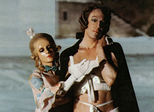 Casanovas (Donald Sutherland) letzte Partnerin ist Rosalba (Leda Lojodice), eine mechanische Puppe. Bild: Sender
