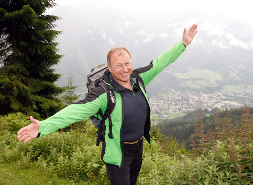Harry Prünster lädt in seine Lieblingshütten. Bild: ORF