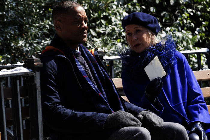 Will Smith (Howard Inlet), Helen Mirren (Brigitte). Bild: Sender / ORF / Pro7 / Warner