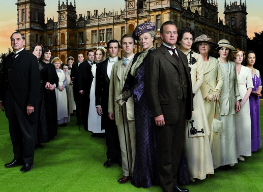 Die Crew von Downton Abbey