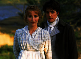 Ihre Zur&uuml;ckhaltung bringt Elinore Dashwood (Emma Thompsons) ihrem Angebeteten Edward Farrars (Hugh Grant) nicht so recht n&auml;her ... Bild: Sender