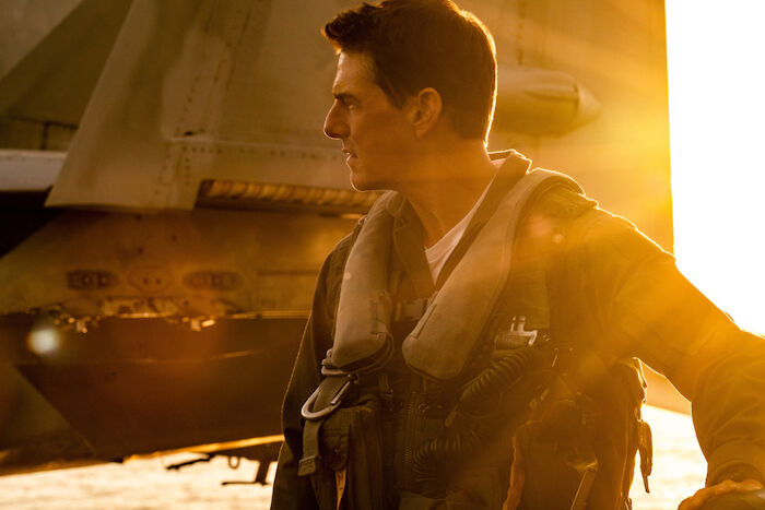 Top Gun Maverick: Tom Cruise (Pete ‚Maverick‘ Mitchell). Bild: Sender / ORF / PRO7 / Paramount Pictures / Scott Garfield