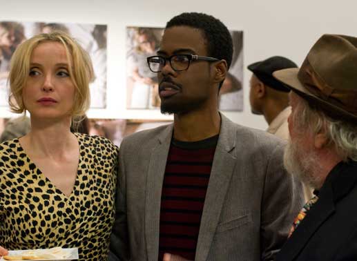 Marion (Julie Delpy), Mingus (Chris Rock) und Marions Vater (Albert Delpy) bei Marions Ausstellung. Bild: Sender/Senator