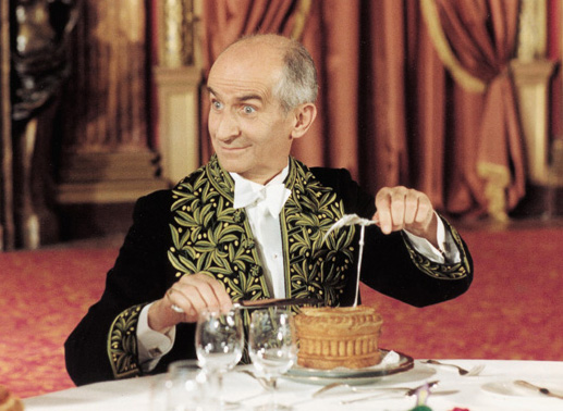 F&uuml;r seine Leistung als Autor und Verleger  wird Charles Duchemin (Louis de Fun&egrave;s) in die ber&uuml;hmte "Acad&eacute;mie Fran&ccedil;aise" aufgenommen. Bild: Sender