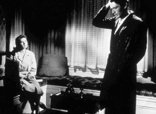 Psychoanalyse unter Liebenden: Dr. Constance Peterson (Ingrid Bergman) und Dr. Edwardes/John Ballantine (Gregory Peck). Bild: Sender