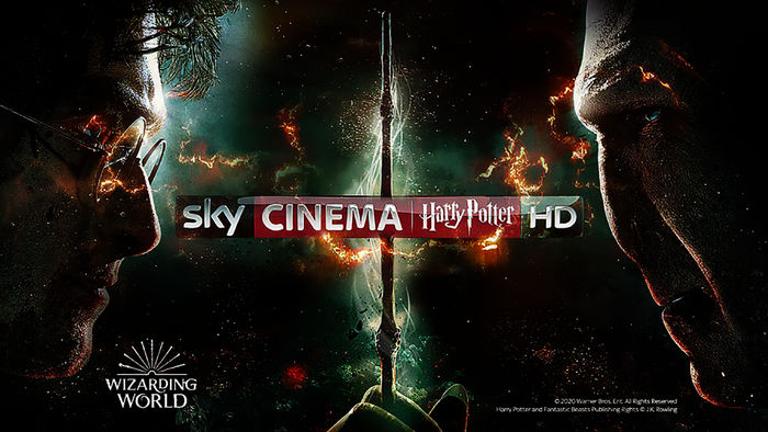 Sky Cinema Harry Potter HD. Bild: Sender
