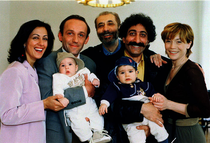 Meltem Cumbul, Karl Markovics, Regisseur Houchang Allahyari, Ahmet Ugurlu, Julia Stemberger. Bild: Sender / Epo Film / Petro Domenigg