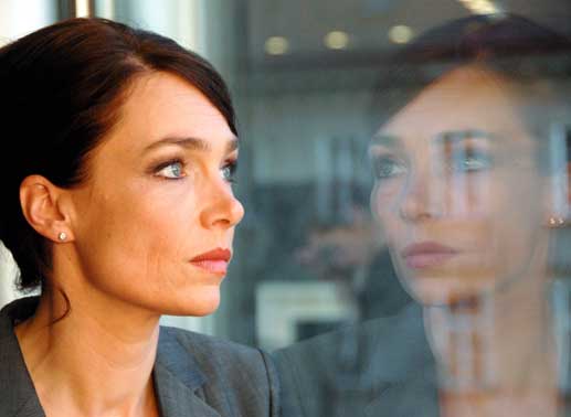 Aglaia Szyszkowitz (Vera). Bild: Sender