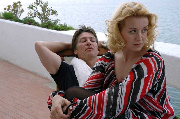 Tobias Moretti, Petra Morzé. Bild: Sender / Dor-Film / Orit Drori
