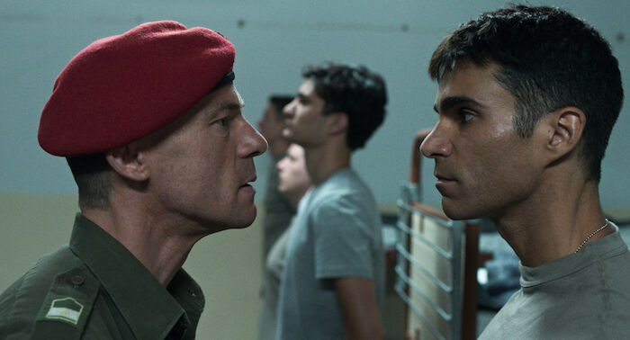 Eismayer: Gerhard Liebmann (Charles Eismayer), Luka Dimić (Mario Falak). Bild: Sender / ORF / Golden Girls Film