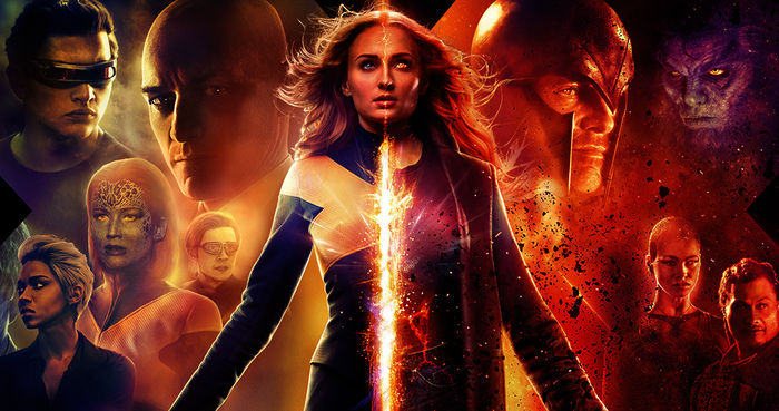 Kodi Smit-McPhee (Kurt Wagner / Nightcrawler), (Ororo Munroe / Storm), Tye Sheridan (Scott Summers / Cyclops), Jennifer Lawrence (Raven / Mystique), James McAvoy (Professor Charles Xavier), Evan Peters (Peter Maximoff / Quicksilver), Sophie Turner (Jean Grey / Phoenix), Michael Fassbender (Erik Lehnsherr / Magneto), Nicholas Hoult (Hank McCoy / Beast), Kota Eberhardt (Selene Gallio), Andrew Stehlin (Ariki). Bild: Sender / ORF / Pro7 / 2019 Twentieth Century Fox Film Corporation / MARVEL
