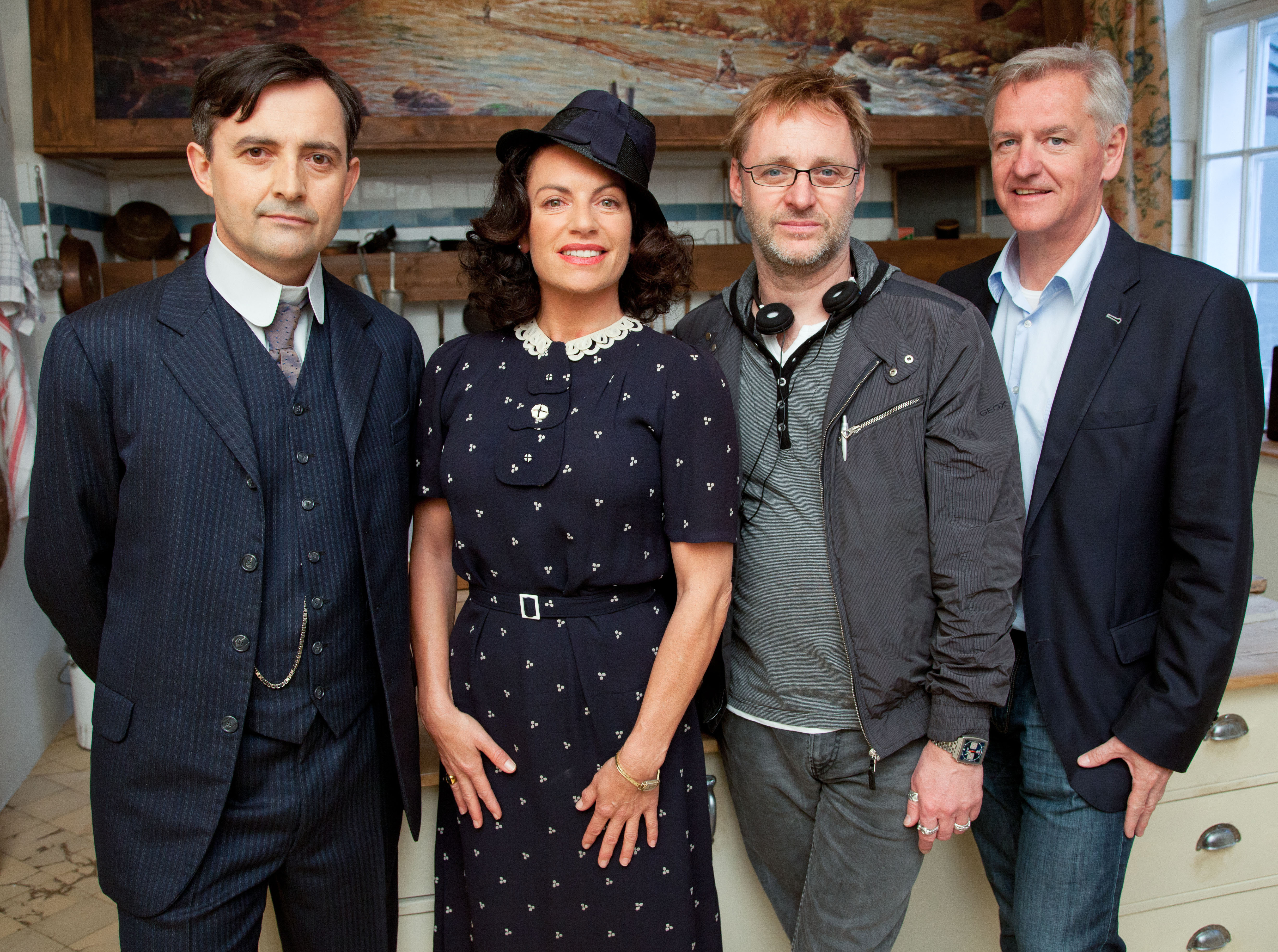 TVButler am Set von "Die Holzbaronin!
