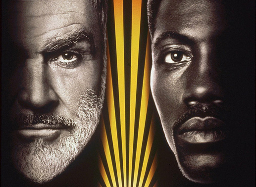 John Connor (Sean Connery, l.) und Web Smith (Wesley Snipes). Bild: Sender