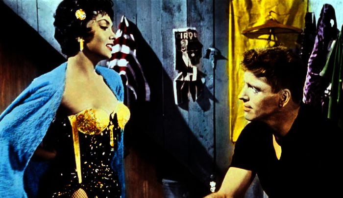 Gina Lollobrigida, Burt Lancaster. Bild: Sender/Taurus